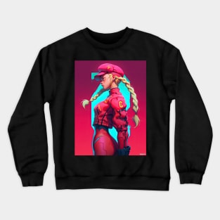 STREET FIGHTER | 🔴 M.BISONS CAMMY 🔴 THE DICTATORS KILLER BEE 🔴 FEMALE BISON Crewneck Sweatshirt